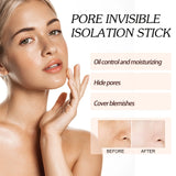 Prebase de maquillaje en barra Invisible Pore Stick Herramientas y accesorios de maquillaje femenino No se arruga Resistente al agua Duradero Sin separación Elf Makeup