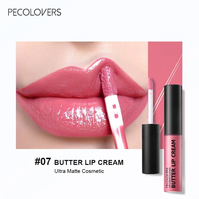 1PC Mild Texture, Highly Pigmented, Non-sticky, Moist and Glossy, Long-lasting Lip Glaze Lipstick, Perfect Gift Series for Girls