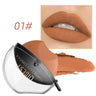 Lip-shaped lipstick seal Sip into makeup lazy blush lipstick Matte makeup effect Moisturizing lip gloss Waterproof non-stick cup