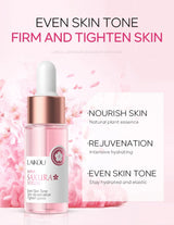 Cherry Blossom Cream Facial Essence With Cherry Blossom Extract Sakura Facial Essence For Facial Firming Moisturizer Hydrating
