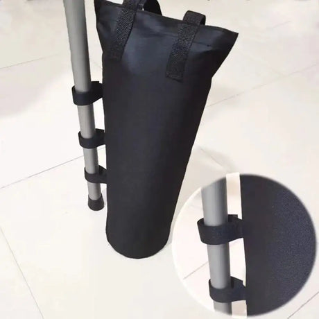 Durable Black Tent Sandbag with Handle Garden Gazebo Foot Leg Weights Sand Bag Sand Shelter Party Tent Set Camping Tools - Lootquake