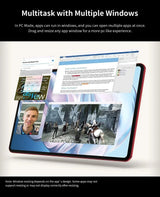 Nouvelle tablette Teclast T60 AI Allwinner A733 Octa-Core 12 pouces 2K HD TDDI écran 6 Go RAM 128 Go ROM Android 15 WiFi6 8000 mAh 13MP + 5MP