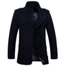 High Quality Men's Casual Jacket 6XL Male Windbreaker Oversized Cotton Classic Jackets Men Clothing Trench Coat A4F5806 - Lootquake