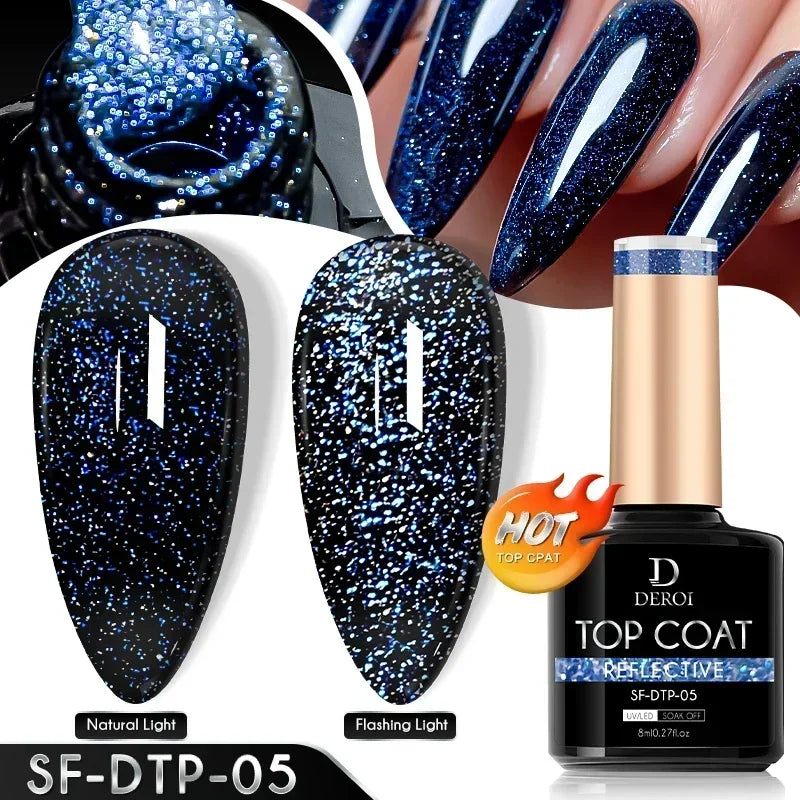 CNails No Wipe Gel Top Coat Clear Gel Base Coat Varnish Soak Off Flash Top Coat UV/LED Nail Art Accessories Matte Nail Polish