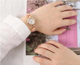 Foreign trade popular small round watch girls quartz watch fashion gifts bracelet type - Lootquake