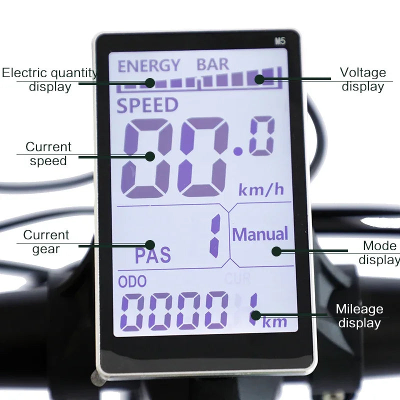 Bicicleta eléctrica retro de 1500 W, 48 V, 36 Ah, 20 x 4 pulgadas, neumáticos anchos, para montaña y nieve, AKEZ, motocicleta para adultos.