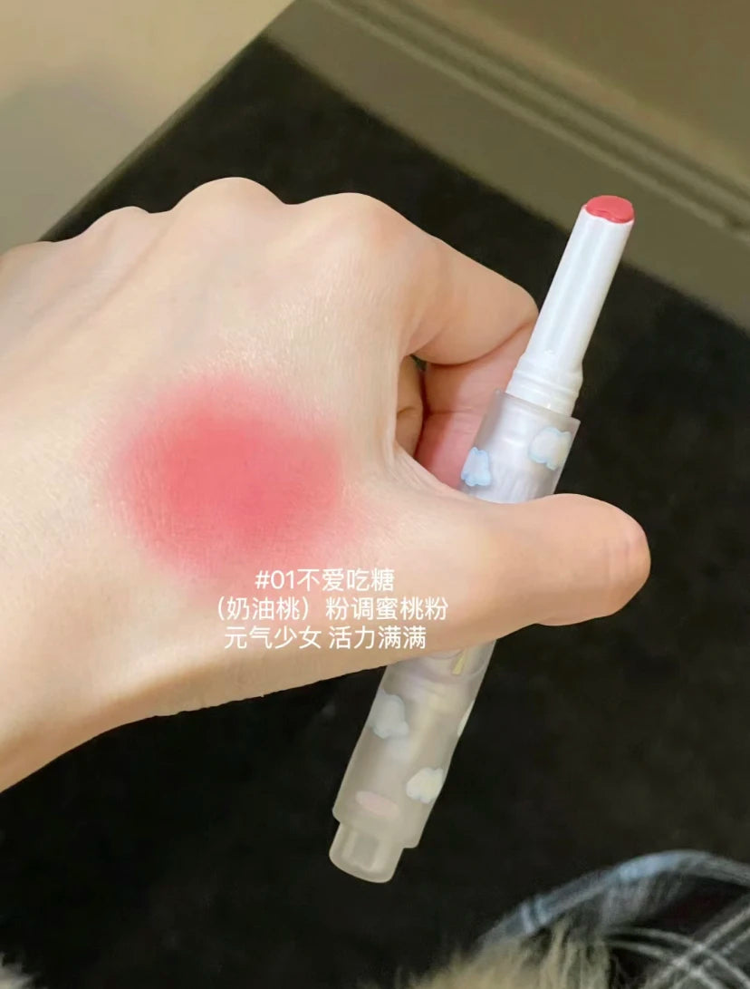 Flortte Wackky Lipstick Love Solid Labial Mucus Moisturizer Velvet Foggy Surface Long Lasting Lovely Girl
