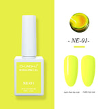 CHUNSHU 15ml Fluorescence Gel Nail Polish Semi Permanent UV/LED Nail Gel Long Lasting Varnish For Nails Art Manicures Soak Off