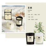 1 vela de aromaterapia con aroma a planta europea moderna para sala de estar, dormitorio, purificación del aire, fragancia duradera, decoración de vasos.