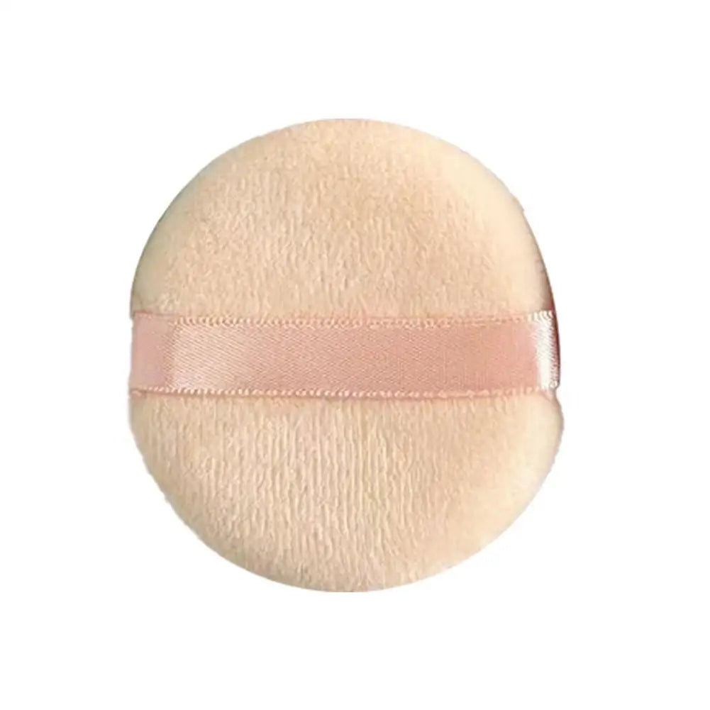 Facial Powder Foundation Puff Professional Round Shape Portable Soft Cosmetic Puff Makeup Foundation Sponge Beauty Tool
