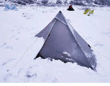 [HODR] 3F UL GEAR Lanshan 1 pro Tipi Tent Rodless Solo Ultralight 690g 20D Nylon Fabric Camping Season Tent Trekking Tents - Lootquake