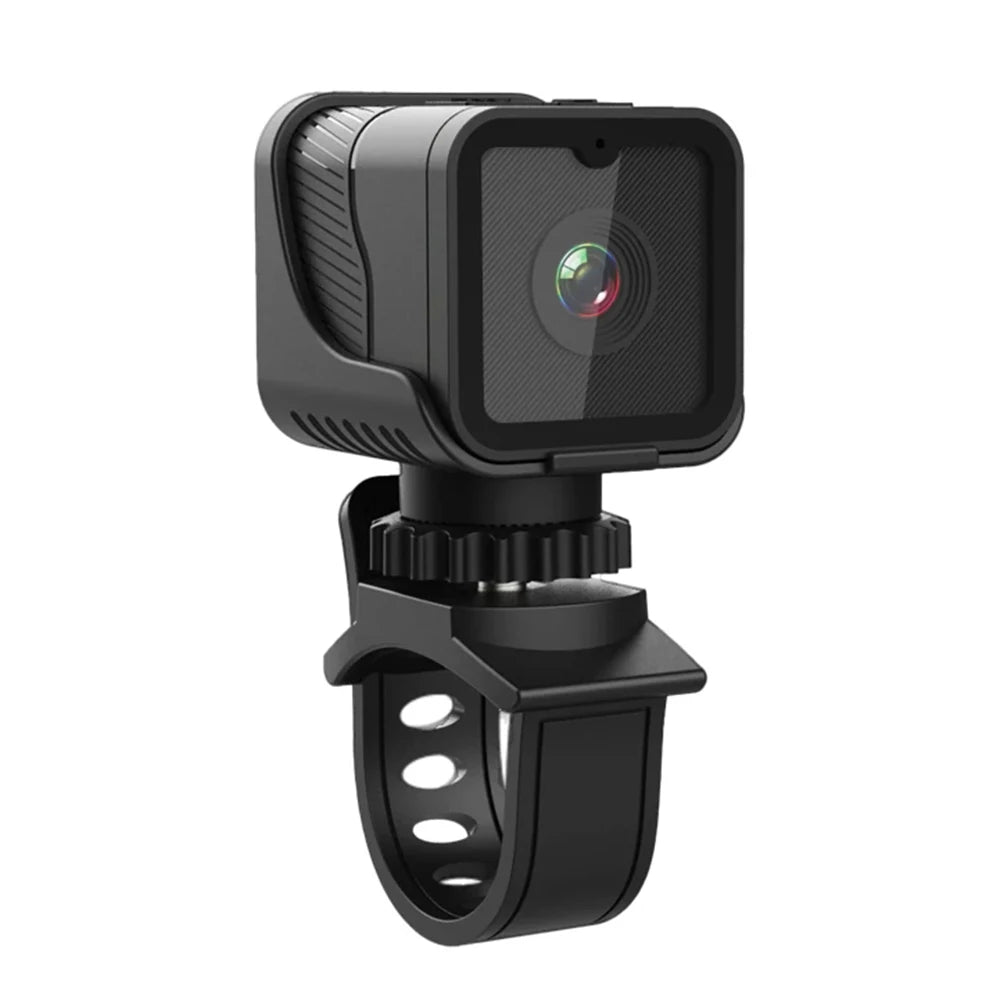 Mini cámara deportiva impermeable 1080P para motocicleta y bicicleta, grabadora de vídeo digital móvil