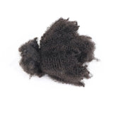 #30-#1-#30 Ombre Brown Afro Kinky Curly Bulk Human Hair | 50g Brazilian Crochet Braiding Hair Extensions (No Weft)