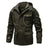 Winter Men's Warm Padded Jackets Fashion Men Fleece Lined Thermal Hooded Coats Men Mountain Ski Windbreaker Jackets Clothing - Lootquake