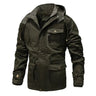 Winter Men's Warm Padded Jackets Fashion Men Fleece Lined Thermal Hooded Coats Men Mountain Ski Windbreaker Jackets Clothing - Lootquake