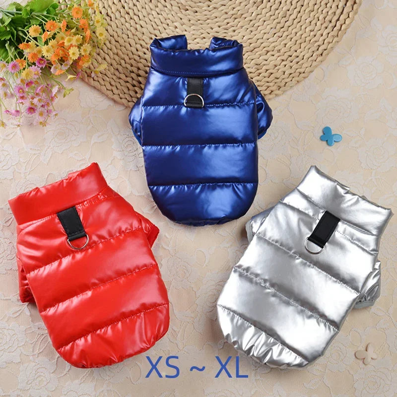 Veste imperméable pour petit chien, vêtements pour York, manteau pour petit chien, sweat à capuche pour chihuahua, produits pour animaux de compagnie, laisse pour chien, hiver