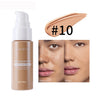 1PCS 12 Color Liquid Foundation Powder Is Light And Delicate Moisturizing High Coverage Easy To Apply And Long Lasting