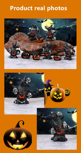 Halloween Micro Landscape Scene Decoration Accessories Tree Demon Ghost Pumpkin Skull Party Supplies Home Party Ornament Terror