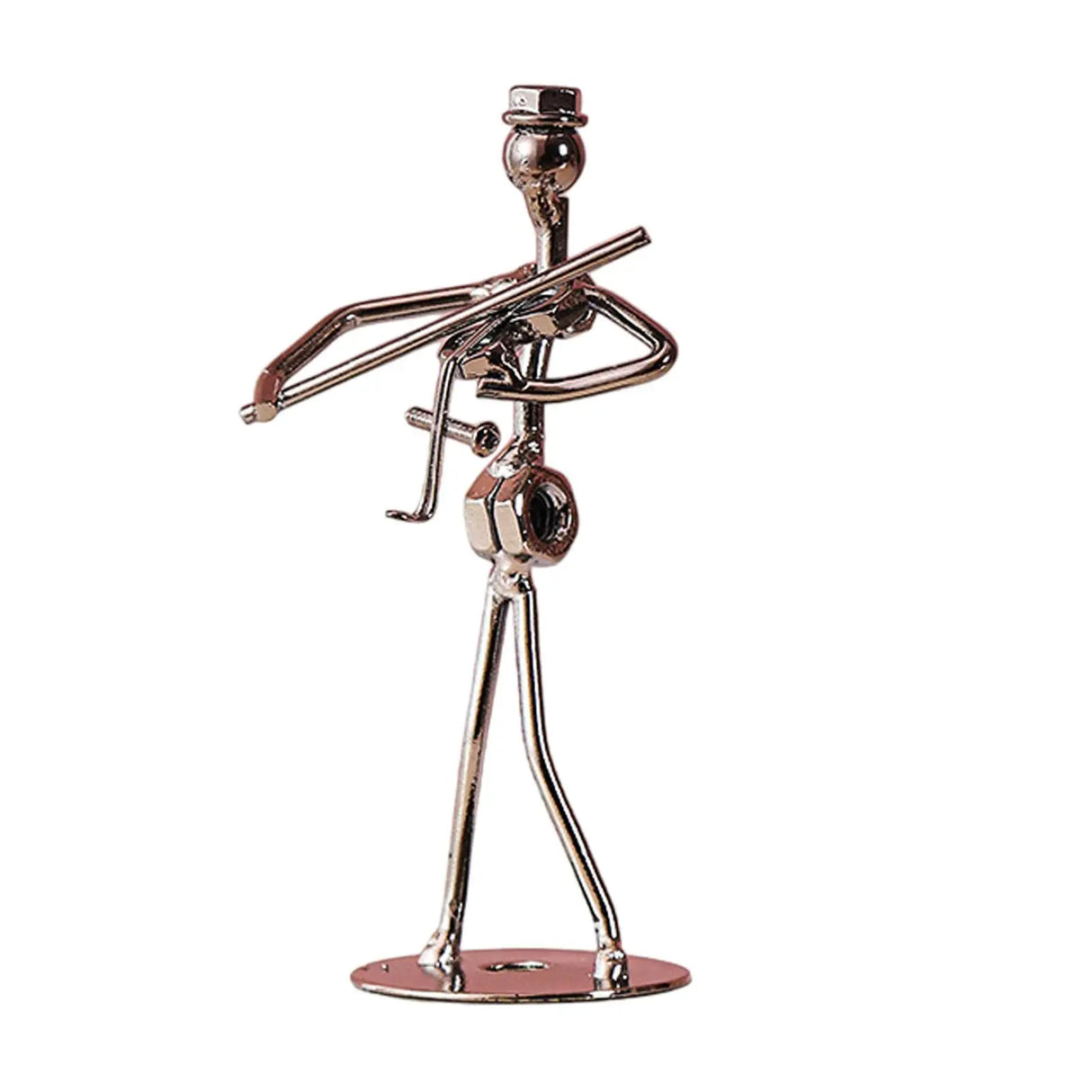 Musical Man Statue Musician Tabletop Figurine for Tabletop Spring Office