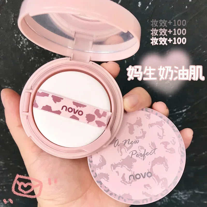 Crema CC hidratante con cojín de aire, crema BB blanqueadora con control de grasa, maquillaje de larga duración, resistente al agua, base hidratante natural.
