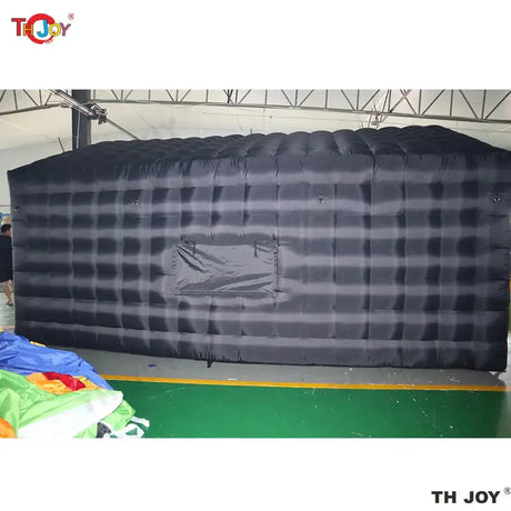 7x5m Disco Light N Fog Machine Black Cube Blow Up Bar Tent Inflatable Nightclub Portable Inflatable Party Tent Free Air Shipping - Lootquake