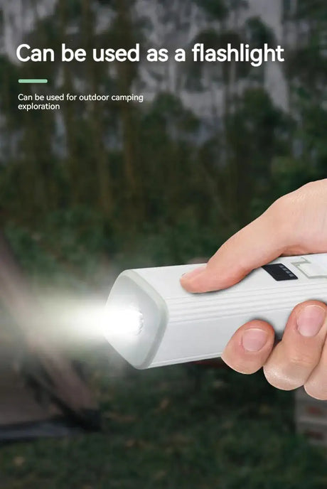 Protable Rechargeable Camping Light Tent Chandelier Ultra Long Life Multi-function Flashlight Folding Hand Lamp - Lootquake