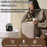 Mini haut-parleur Bluetooth intelligent à écran tactile, lecteur audio portable, appel mains libres sans fil, boîte à musique MP3, prise en charge de la lecture TF, contrôle par application