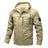 Winter Men's Warm Padded Jackets Fashion Men Fleece Lined Thermal Hooded Coats Men Mountain Ski Windbreaker Jackets Clothing - Lootquake