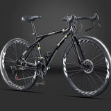 2025 New Road Bike 7/24 Speed Corner Handle Road Racing Bicycle Dual Disc Brake Lightweight Outdoor bicicleta Adult Teenagers
