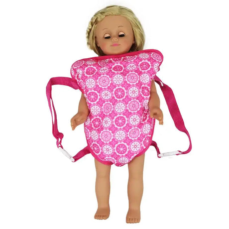 For 15-18 Inch American Doll Toys Newborn Doll Fashion Backpack, Safety Seat, Blanket, Sleeping Bag, Gift for Girls - Lootquake