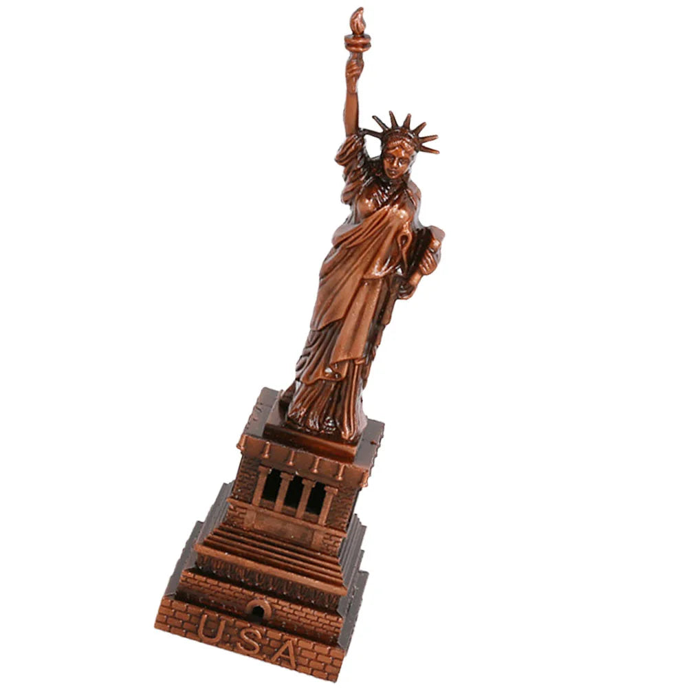 Statue of Gift Choice Craft Lighthouse Gifts Desktop for Office Home Decor Metal Ornament Garden Figurine The