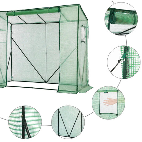 Tomato Greenhouse Foil Greenhouse Metal Frame Vegetable Plant Grow Tent Warm Waterproof Flower Household For Gardening Tools - Lootquake