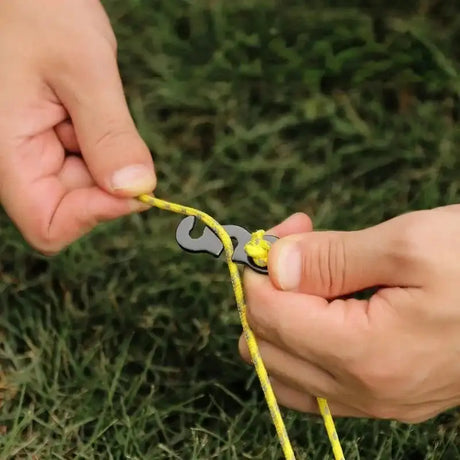 10pcs Adjustable S Type Camping Tent Cord Rope Buckle  Tensioners Fastener Kit Camping Equipment Hiking Accessories - Lootquake