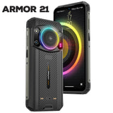 Rugged Phone  Ulefone Armor 21 16GB RAM 256GB ROM Smartphone Android 13 G99 moblie phone 64MP 9600mAh Global