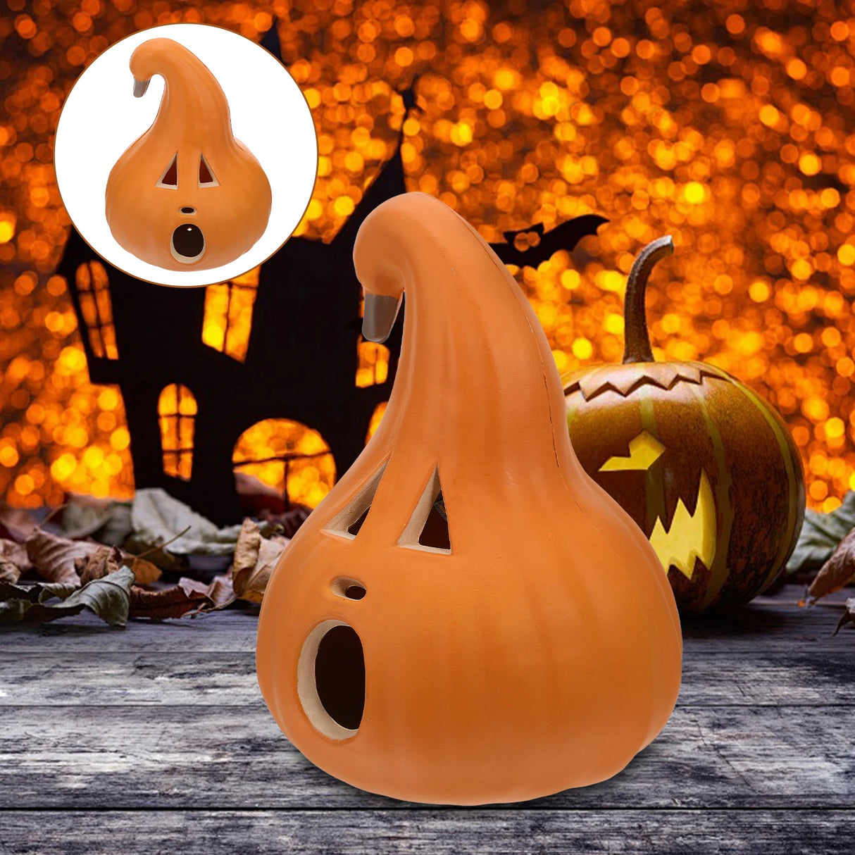 Halloween Pumpkin Lantern Decoration Horror Pumpkin Lantern Halloween Party Props Halloween Party Character Decorations