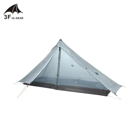 [HODR] 3F UL GEAR Lanshan 1 pro Tipi Tent Rodless Solo Ultralight 690g 20D Nylon Fabric Camping Season Tent Trekking Tents - Lootquake