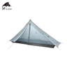 [HODR] 3F UL GEAR Lanshan 1 pro Tipi Tent Rodless Solo Ultralight 690g 20D Nylon Fabric Camping Season Tent Trekking Tents - Lootquake