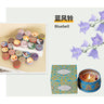 Bougie parfumée aux fleurs séchées, souvenir de mariage, parfum de fleur éternelle, bougie parfumée à l'huile essentielle de plante longue durée