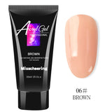 30ml Nail Extension Gel Nail Build Poly Nail Acrylic Gel UV LED Quick Extension of Crystal Model Painless Crystal Glue