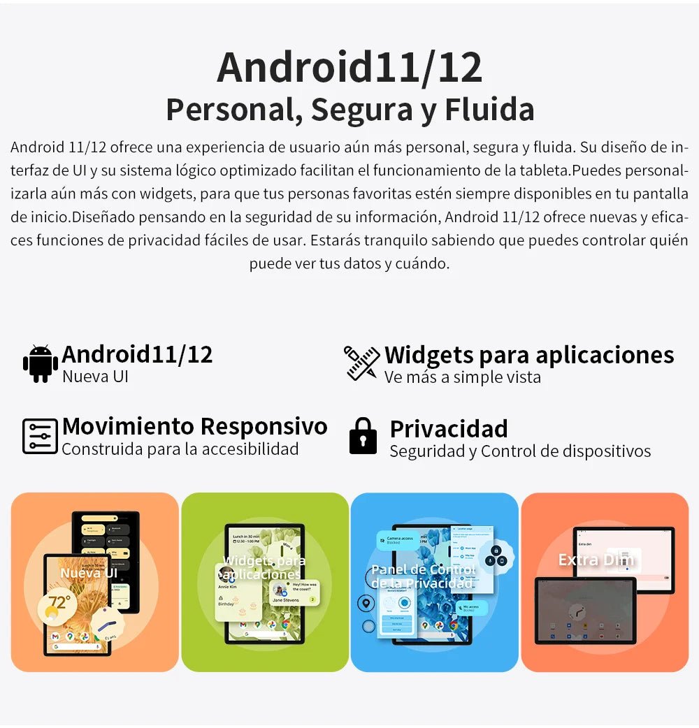 Tablette Teclast T40 Pro 10,4 pouces 8 Go RAM ROM 128 Go Android 11/12 7000 mAh charge rapide 2000 x 1200 UNISOC T618/T616 8 cœurs réseau 4G, Wifi, 13 MP + 8 MP