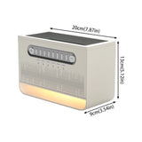 Altavoz Bluetooth 4 en 1 con LED de ruido blanco, ayuda para dormir con ruido blanco, luz nocturna con 8 sonidos de la naturaleza, humidificador de aromaterapia