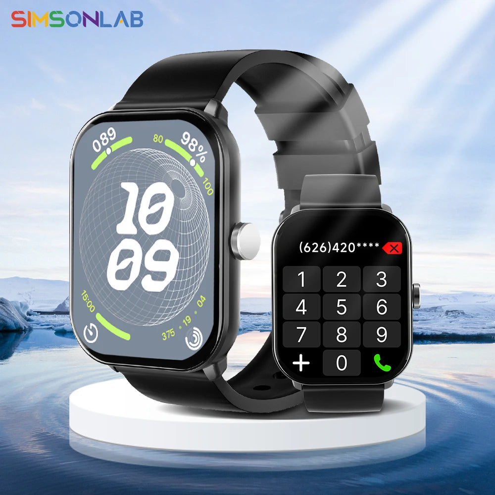 Reloj inteligente Xiaomi para hombre y mujer, pantalla grande de 2,01 pulgadas, resistente al agua, cámara, múltiples modos deportivos, llamadas Bluetooth