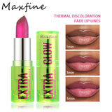 Crystal translucent color-changing jelly lipstick, moisturizing crystal lip gloss, long-lasting lip balm for daily makeup