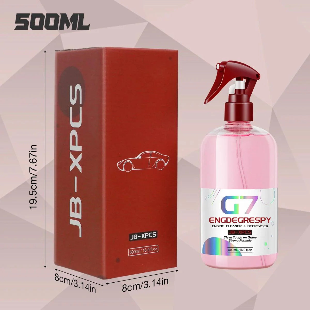 Car Engine Bay Cleaner Powerful Decontamination Cleaning Product For Engine Compartment Car Cleaning Product G7 ENGDEGRESPY