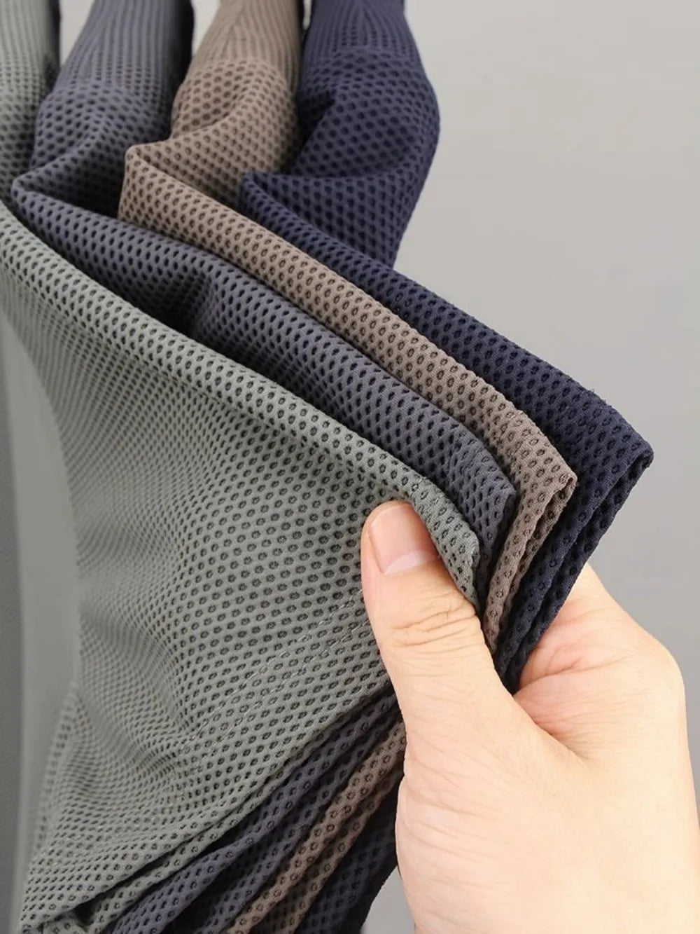 High-End 2023 Luxury Brand Men's T-Shirts Ice Silk with Breathable Mesh for Summer Designer Harajuku  Fashion T-Shirt for Men - Lootquake