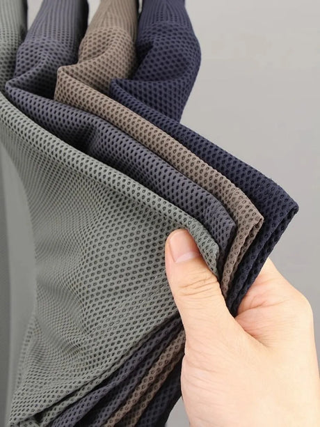High-End 2023 Luxury Brand Men's T-Shirts Ice Silk with Breathable Mesh for Summer Designer Harajuku  Fashion T-Shirt for Men - Lootquake