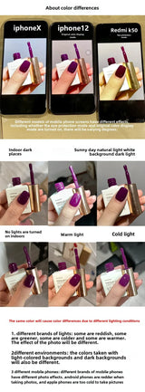 9 Grids Nail Powder Color Texture Three-Dimensional Styling Adhesive 9 Colors Nail Fairy Powder Set gel Polish Nail Art DIY