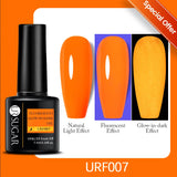 UR SUGAR 7.5ml Glitter UV Gel Nail Polish Glitter Sequins Soak Off UV Gel Varnish Colorful Nail Gel Polish DIY Nail Art Polish