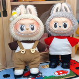 Labubu Clothing V1 V2 Labubu Baby Clothes Multi Color Versatile Short Sleeve Top Cute Cartoon Doll Clothes Children'S Gifts Toys
