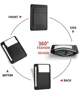 Ultra-thin PU Leather Wallet Credit Card ID Card Holder Male Business ID Card Case for Male And Female Card Holders